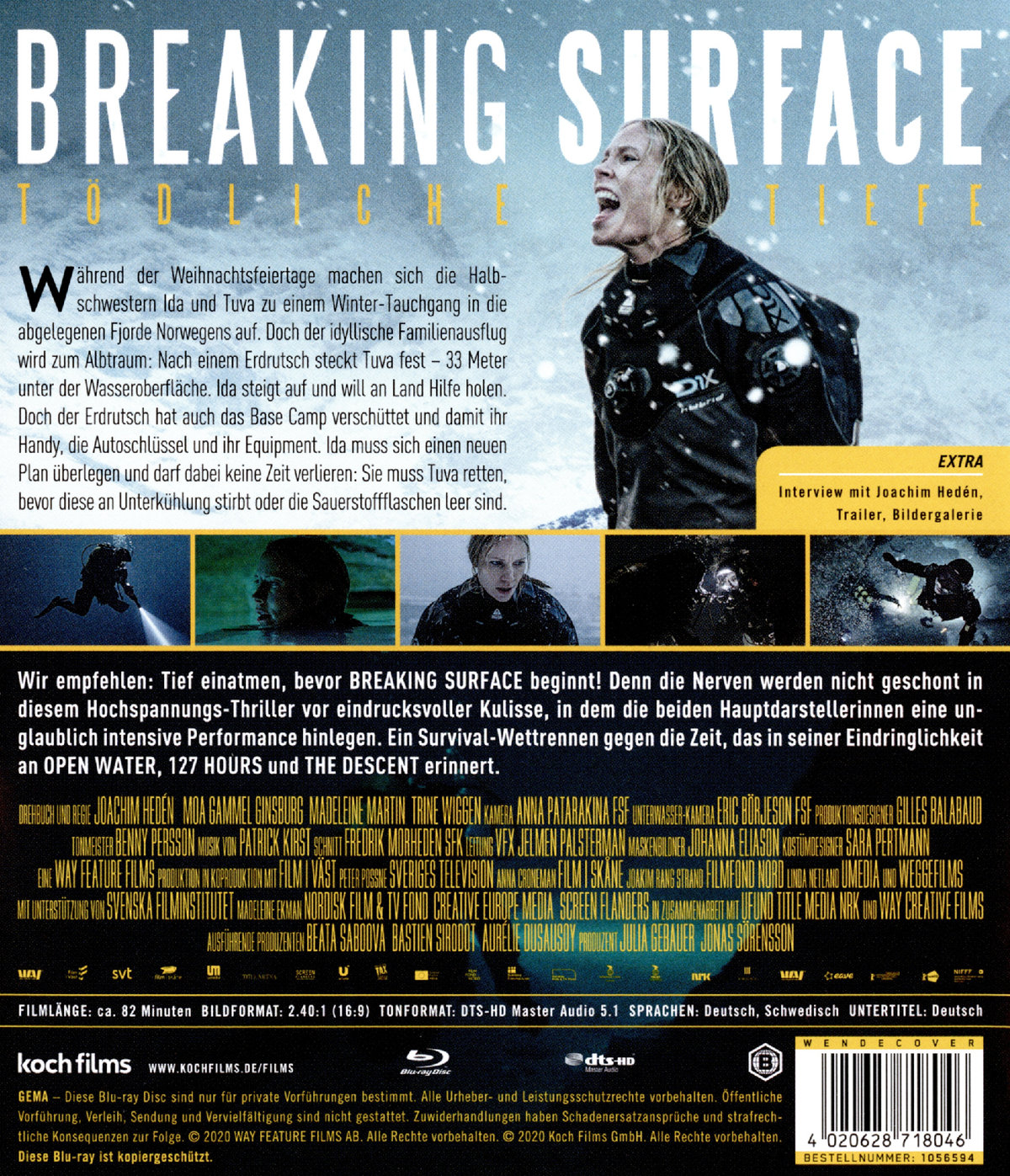 Breaking Surface - Tödliche Tiefe (blu-ray)