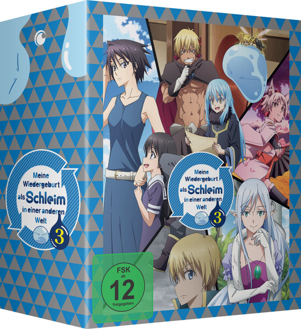 Meine Wiedergeburt als Schleim in einer anderen Welt - Staffel 3 - Vol.1 mit Sammelschuber  (DVD)