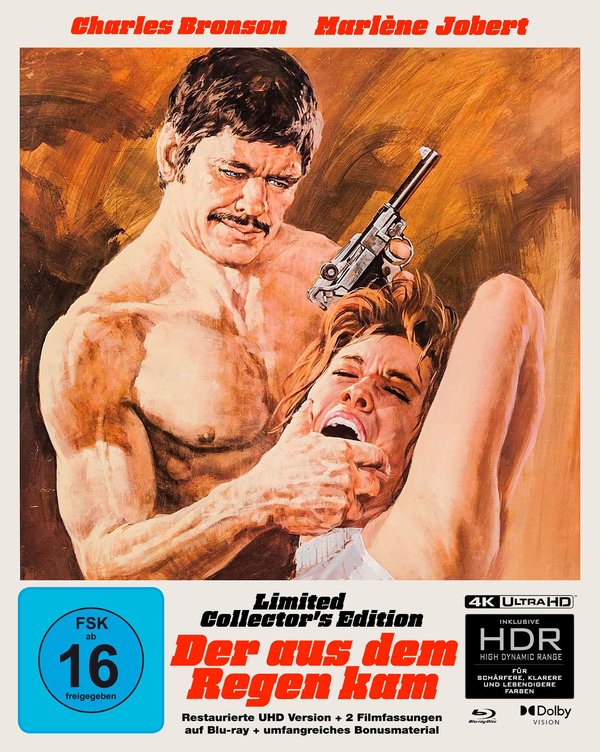 Der aus dem Regen kam - Uncut Mediabook Edition (4K Ultra HD+blu-ray)