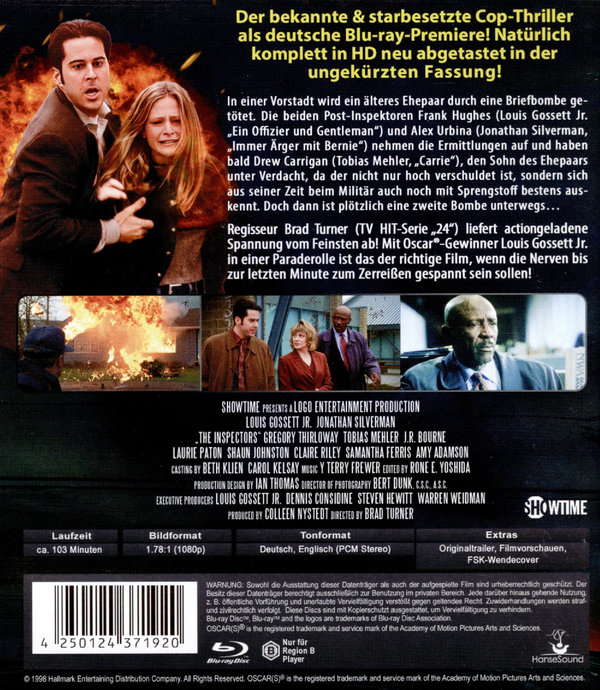 Inspectors, The - Der Tod kommt mit der Post (blu-ray)