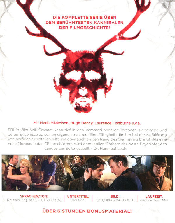 Hannibal - Die komplette Serie (blu-ray)