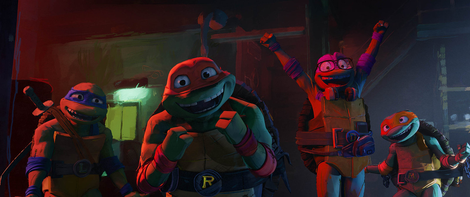 Teenage Mutant Ninja Turtles: Mutant Mayhem 3D - Turbine Collector Series #12 (Blu-ray 3D)