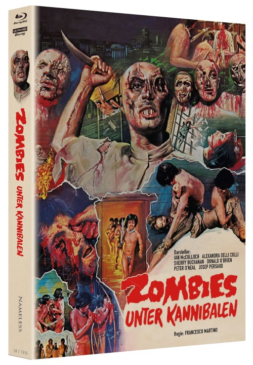 Zombies unter Kannibalen - Uncut Mediabook Edition (4K Ultra HD+blu-ray) (H)