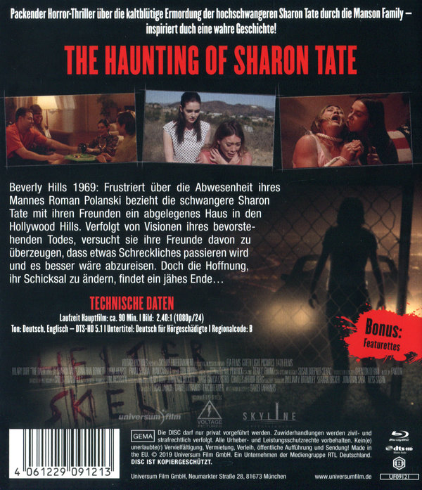 Haunting of Sharon Tate, The (blu-ray)