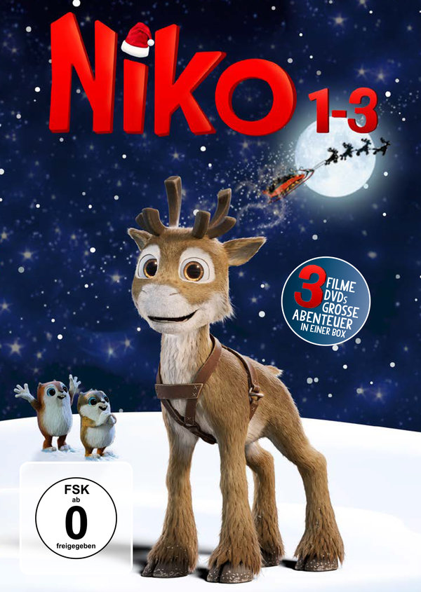 Niko 1-3  [3 DVDs]  (DVD)