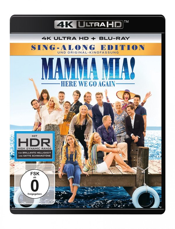 Mamma Mia! Here We Go Again (4K Ultra HD)