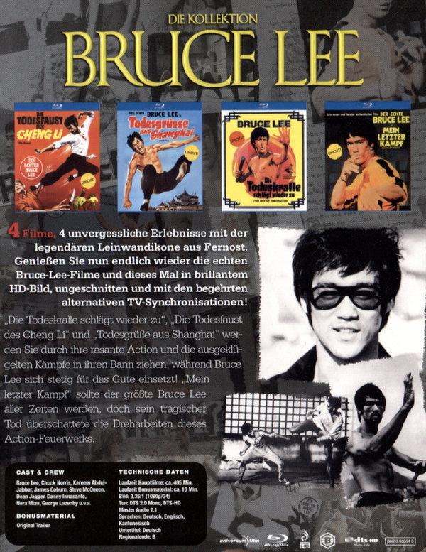 Bruce Lee - Die Kollektion (blu-ray)