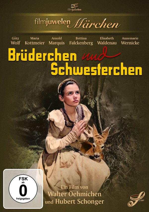 Brüderchen & Schwesterchen (1953) (Filmjuwelen / Schongerfilm-Märchen)  (DVD)