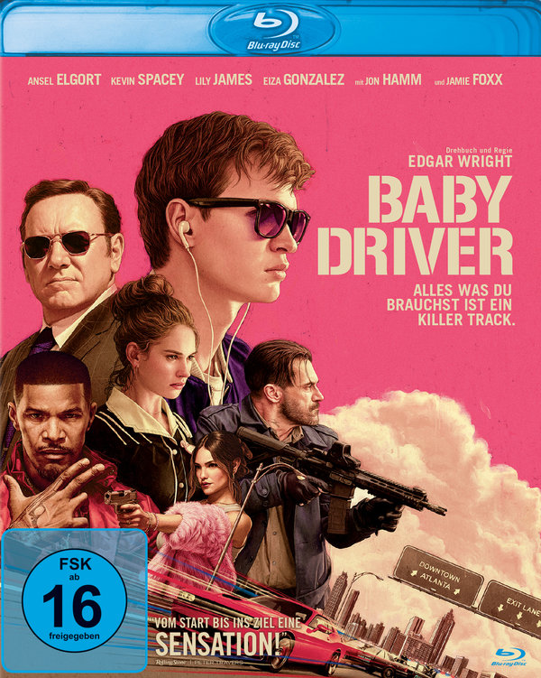 Baby Driver (blu-ray)