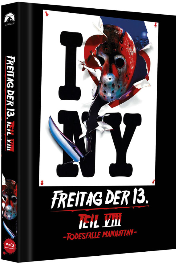 Freitag der 13. - Teil 8 - Uncut Mediabook Edition (blu-ray) (C)