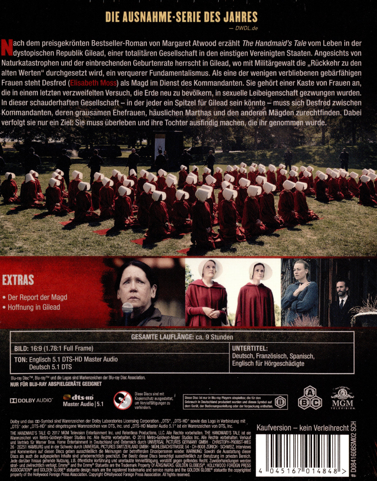 Handmaid's Tale, The - Der Report der Magd (blu-ray)
