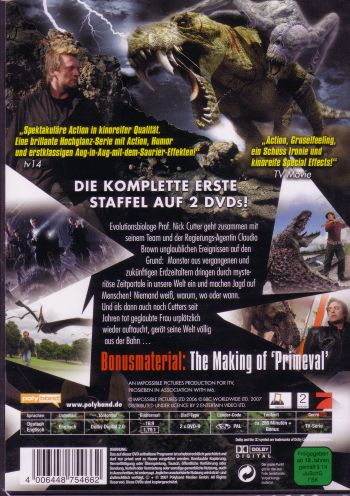 Primeval: Rückkehr der Urzeitmonster - Staffel 1