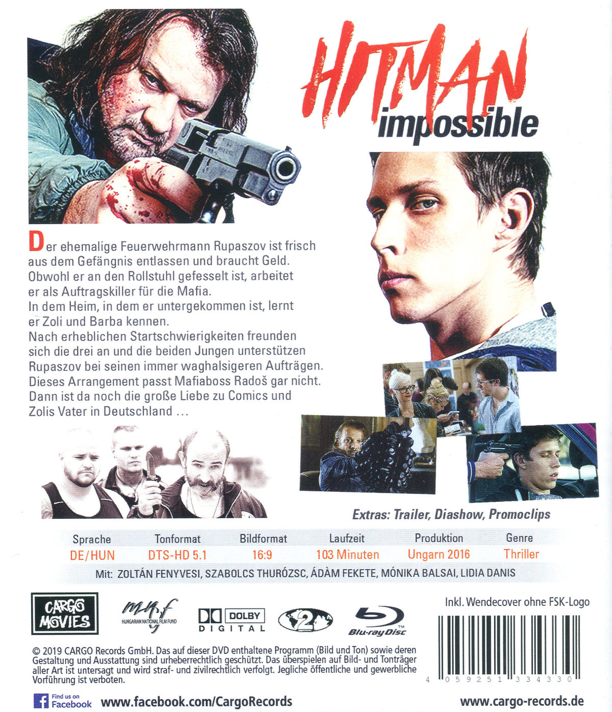 Hitman Impossible (blu-ray)