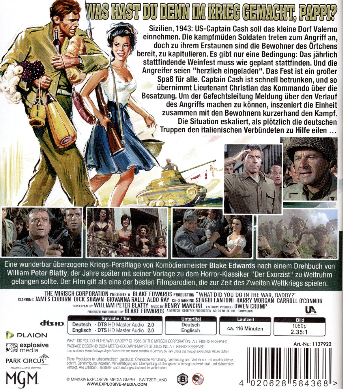 Was hast Du denn im Krieg gemacht, Pappi? (blu-ray)