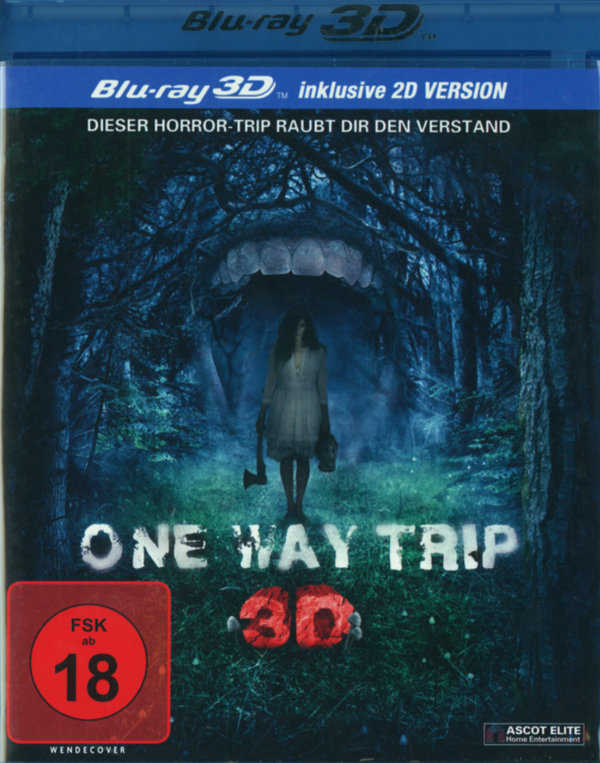 One Way Trip 3D (3D blu-ray)