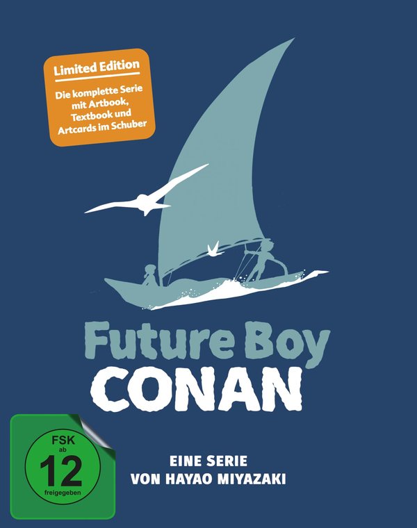 FUTURE BOY CONAN - Die komplette Serie LTD. - Limitierte Edition mit Hardcover-Schuber, Artbook, Textbook und Artcards  [4 BRs]  (Blu-ray Disc)