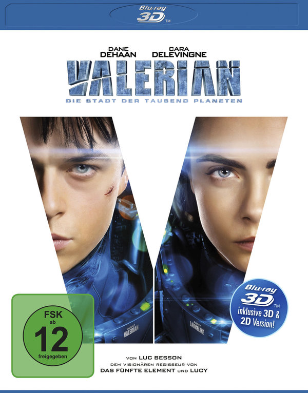 Valerian - Die Stadt der tausend Planeten 3D (3D blu-ray)