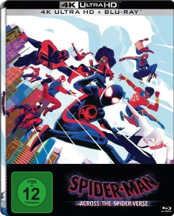Spider-Man: Across the Spider-Verse - Uncut Steelbook Edition (4K Ultra HD)