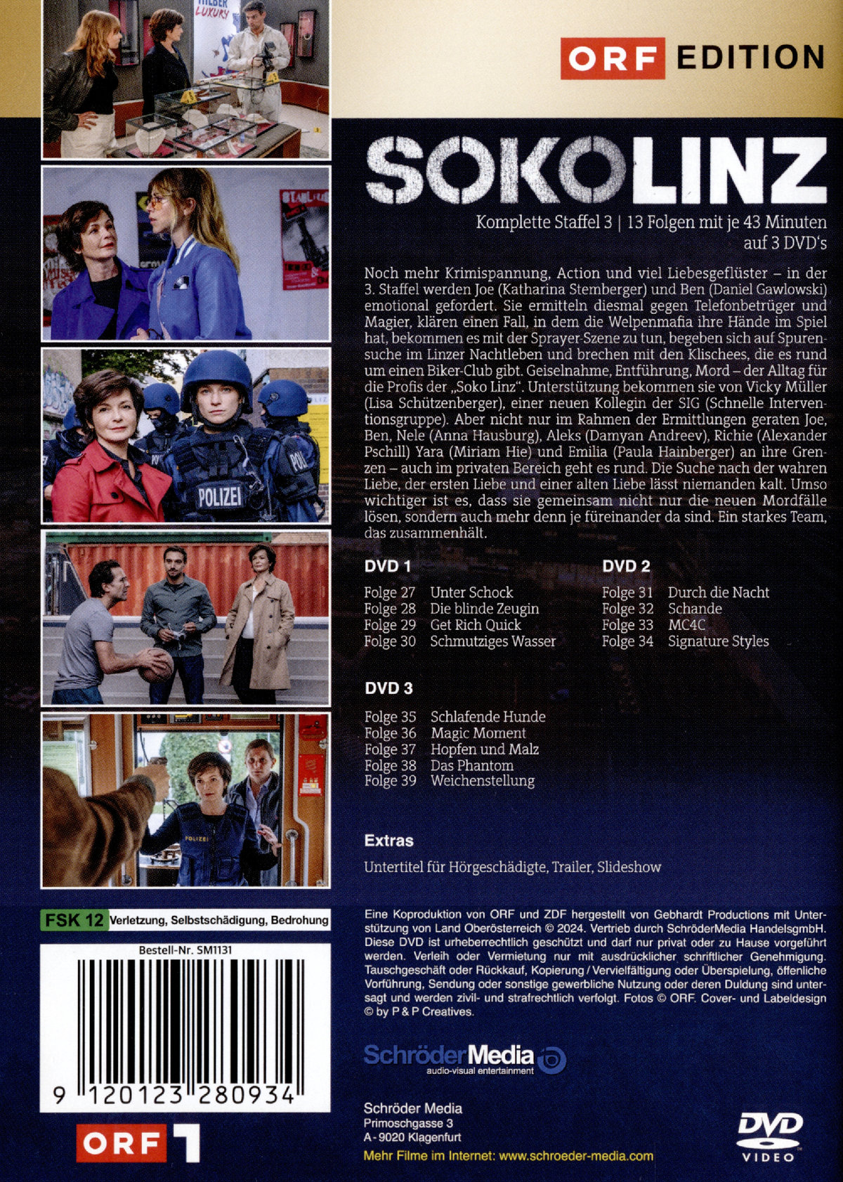SOKO Linz (Edition 3)  [7 DVDs]  (DVD)