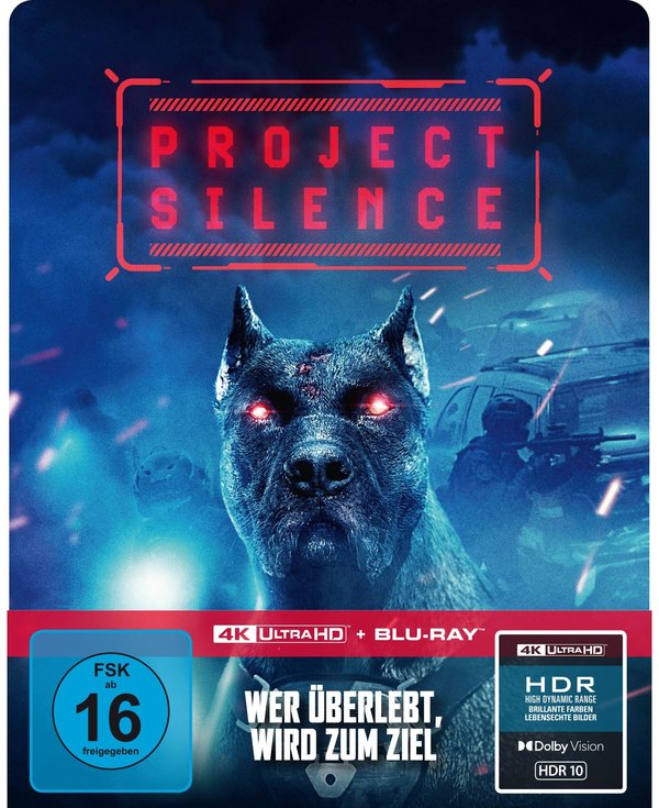 Project Silence - Limited Steelbook Edition  (4K Ultra HD+blu-ray)