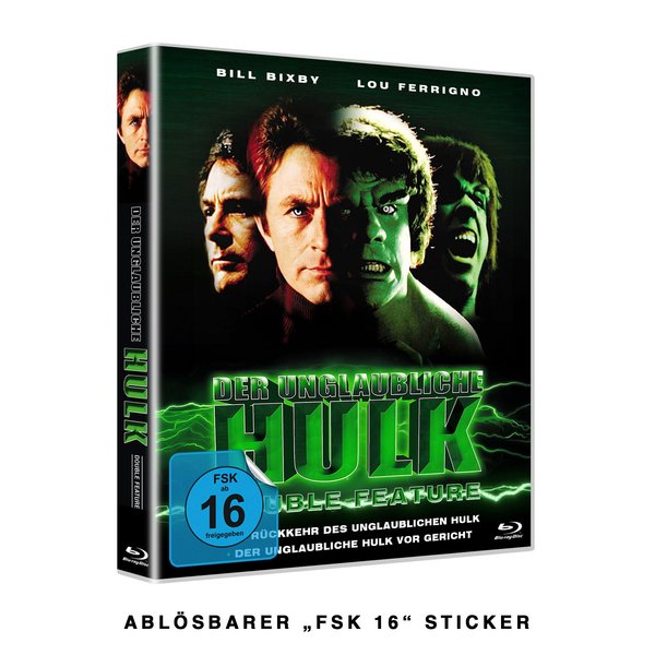 Der unglaubliche Hulk - Double Feature - COVER B  (Blu-ray Disc)