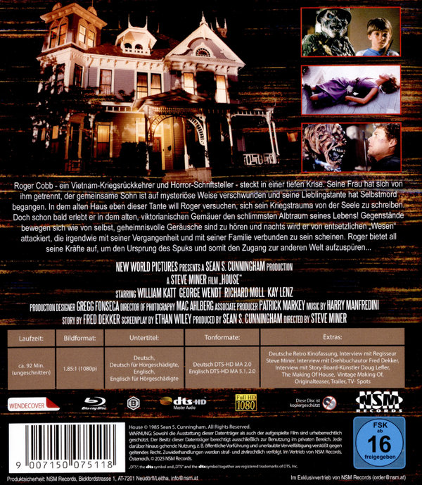 House 1 (uncut)  (Blu-ray Disc)