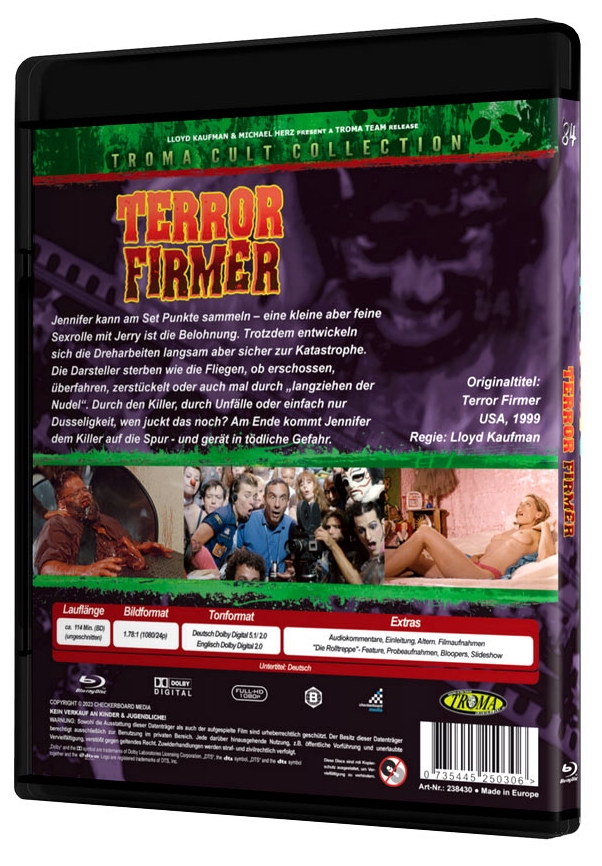 Terror Firmer - Uncut Edition  (blu-ray)