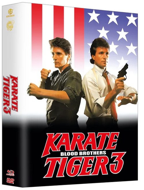 Karate Tiger 3 - Blood Brothers - Uncut Year of the Dragon Mediabook Edition  (blu-ray) (A)