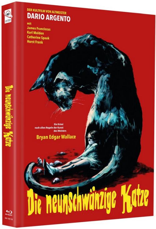 Neunschwänzige Katze, Die - Uncut Mediabook Edition  (DVD+blu-ray) (D)