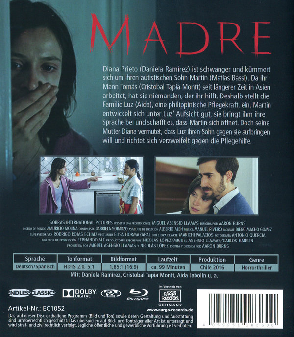 Madre - Der Albtraum beginnt (blu-ray)