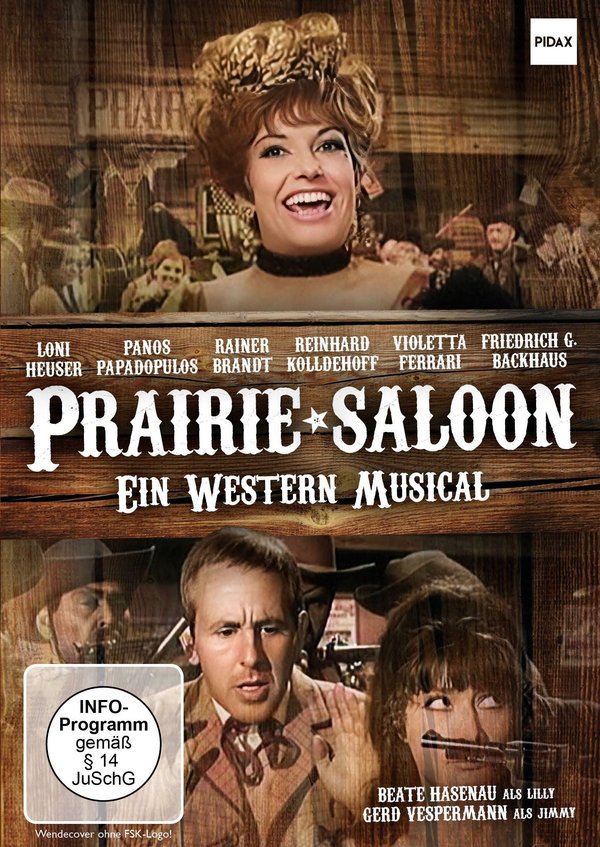 Prairie-Saloon / Western-Musical mit Starbesetzung und den Requisiten aus den legendären Karl-May-Verfilmungen  (DVD)