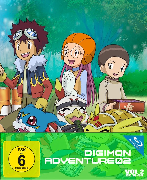 Digimon Adventure - Staffel 2 - Volume 2 - Epiosde 18-34  [2 BRs]  (Blu-ray Disc)