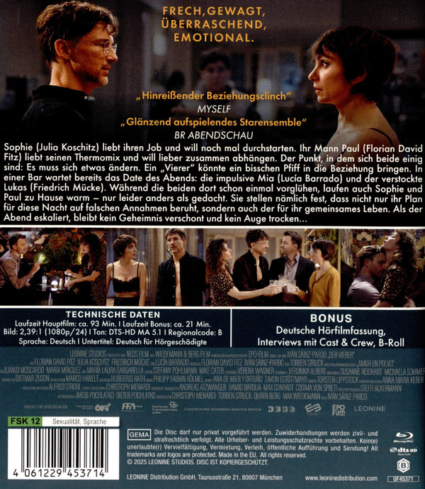 Der Vierer  (Blu-ray Disc)