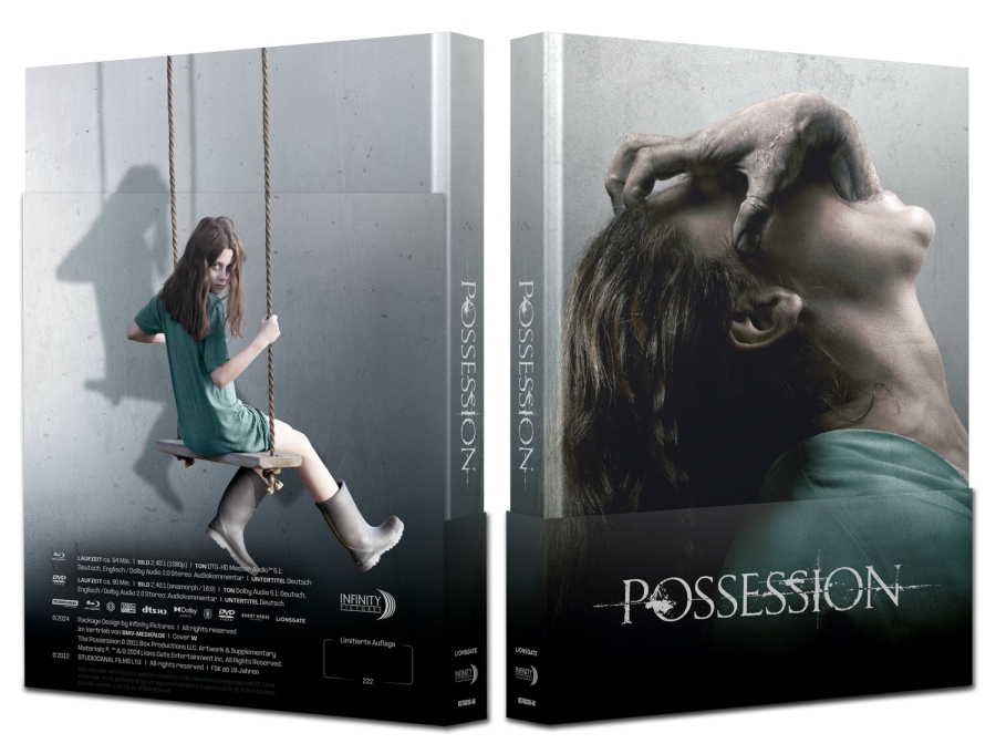 Possession - Das Dunkle in Dir - Uncut Mediabook Edition  (DVD+blu-ray) (W)