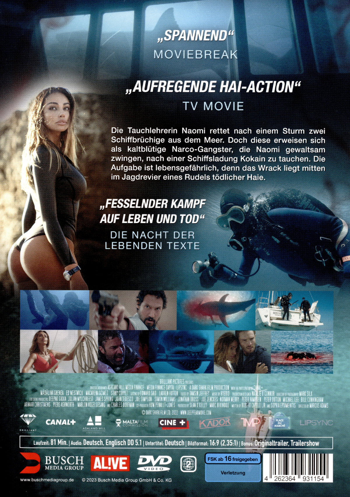 Deep Fear - Tauch um Dein Leben  (DVD)