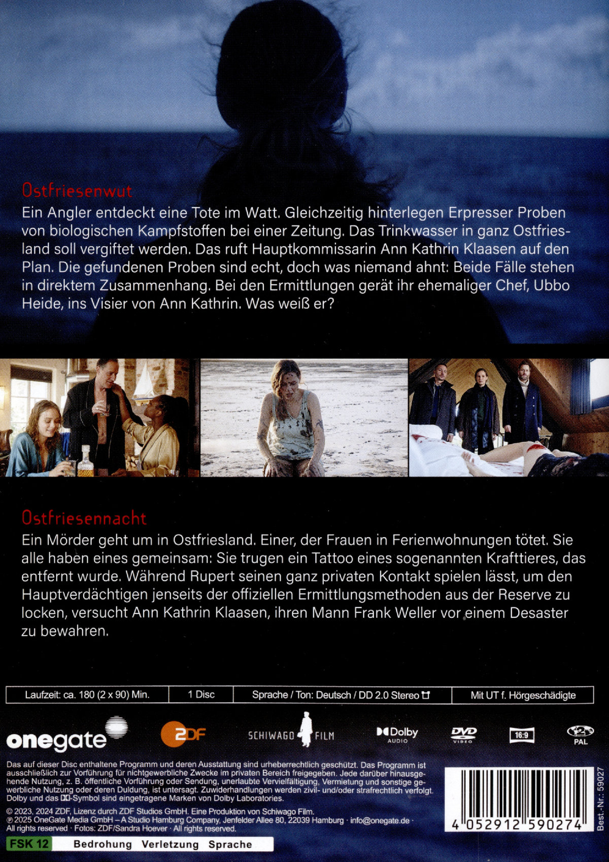 Ostfrieslandkrimi 5: Ostfriesenwut / Ostfriesennacht  (DVD)