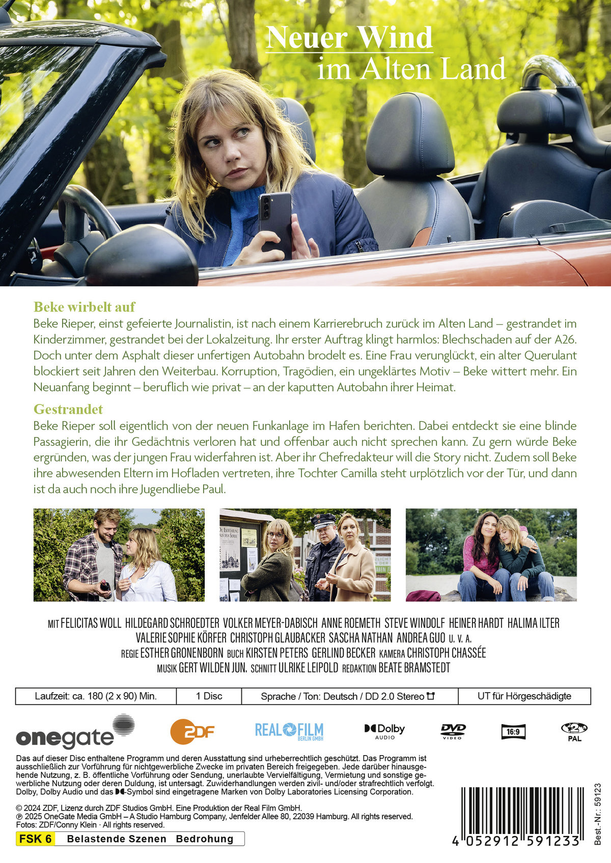 Neuer Wind im alten Land 1: Beke wirbelt auf / Gestrandet  (DVD)
