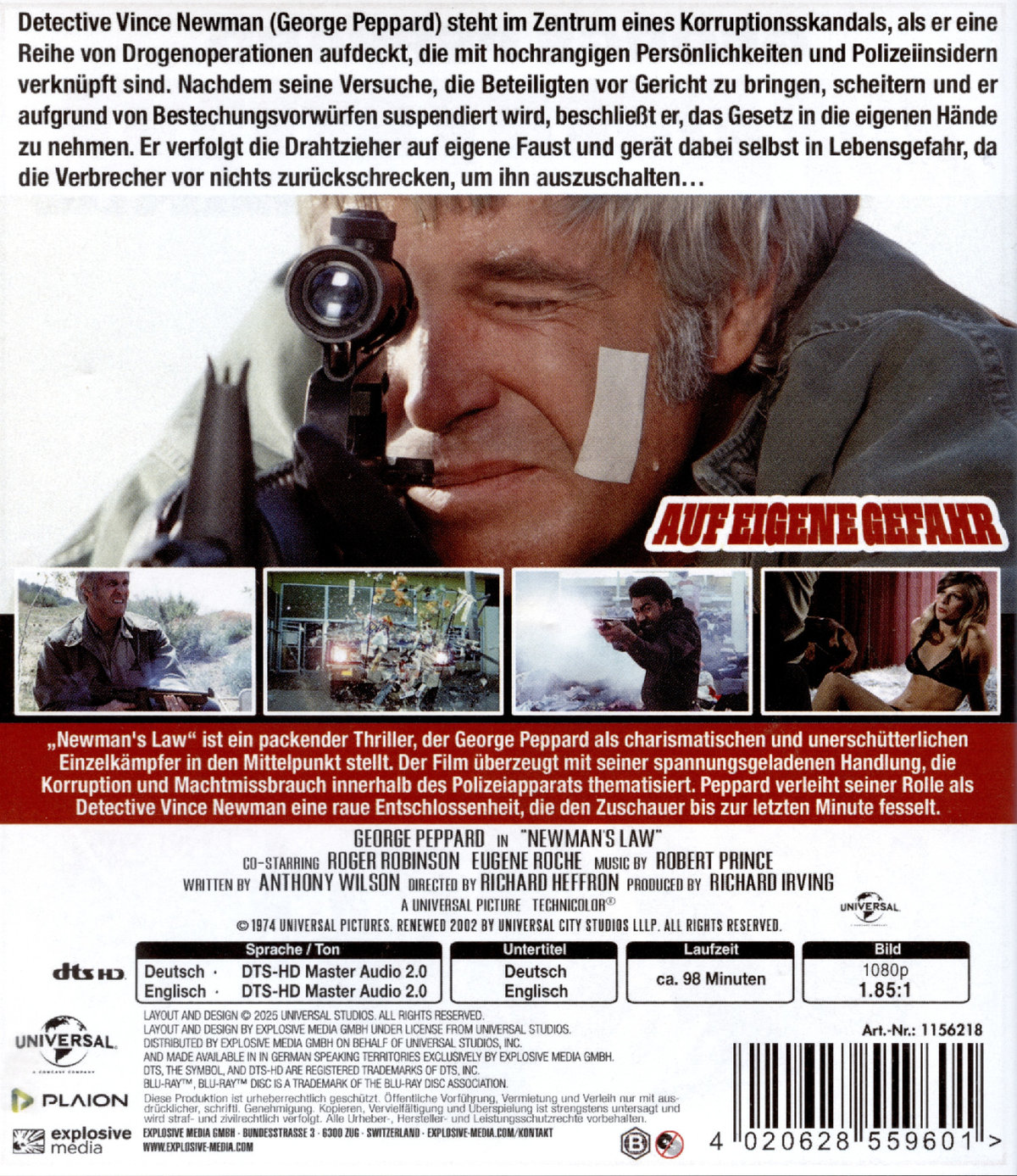 Auf eigene Gefahr  (Blu-ray Disc)