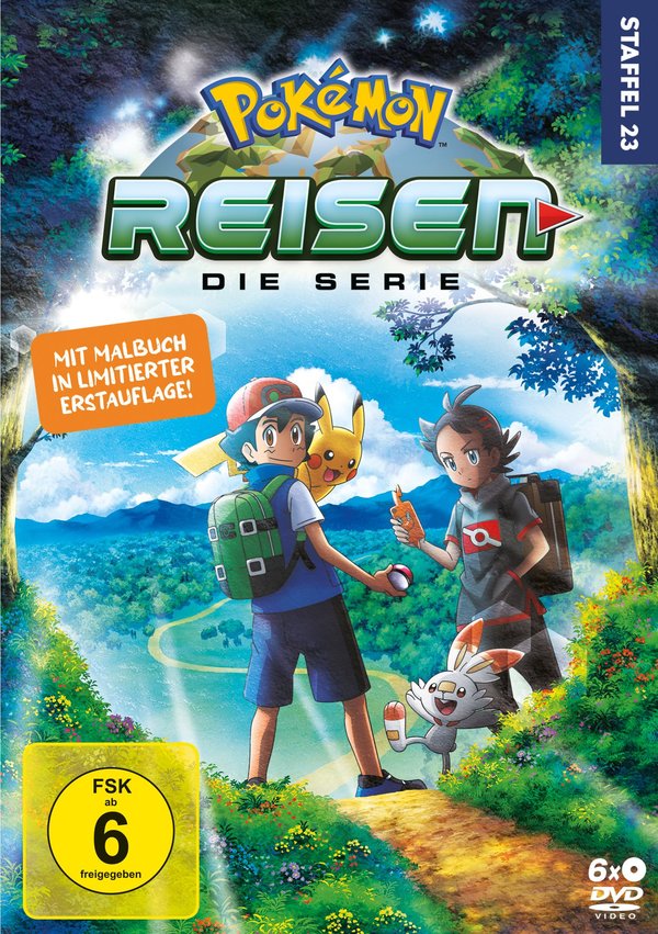 Pokémon Reisen - Die Serie: Staffel 23  [6 DVDs]  (DVD)