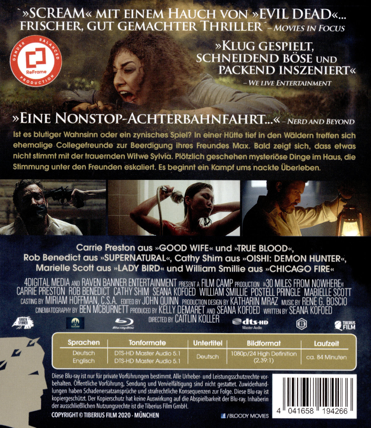 30 Miles from Nowhere - Im Wald hört dich niemand schreien (blu-ray)