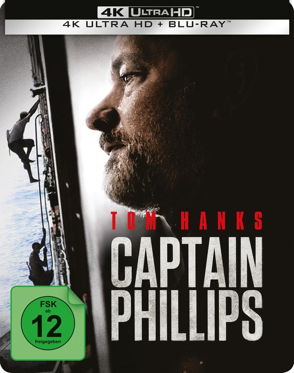 Captain Phillips - Limited Steelbook Edition  (4K Ultra HD+blu-ray)