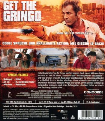 Get the Gringo (blu-ray)