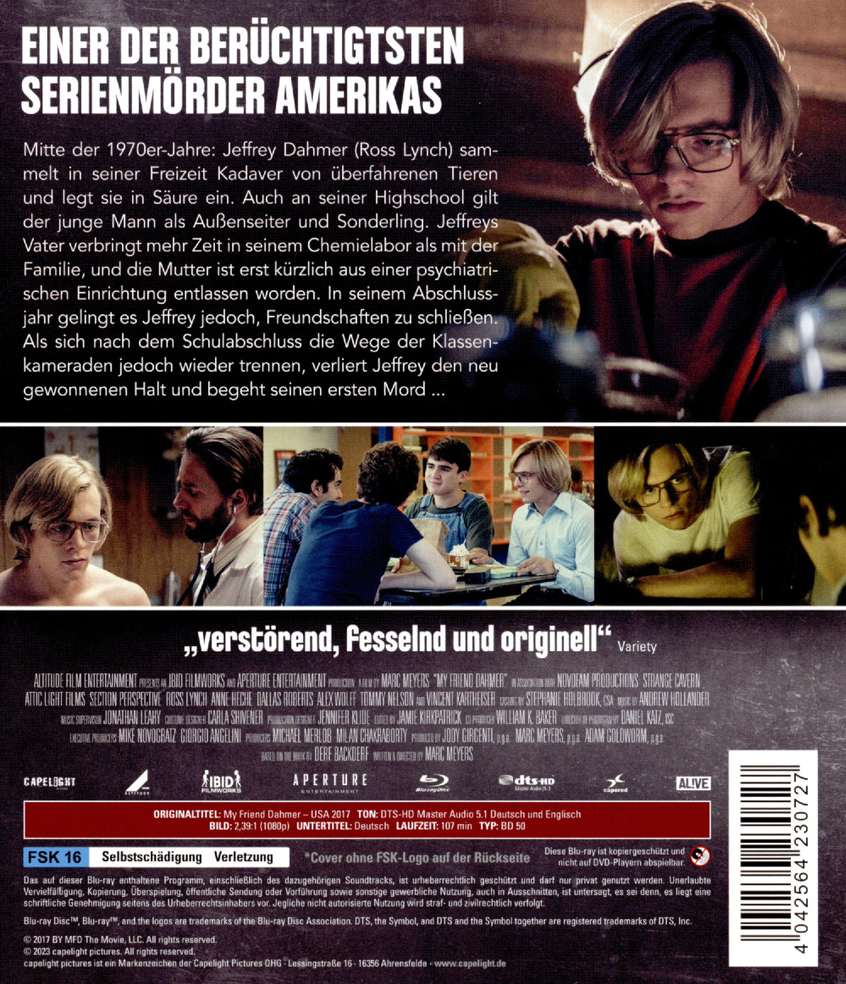 Mein Freund Dahmer (blu-ray)