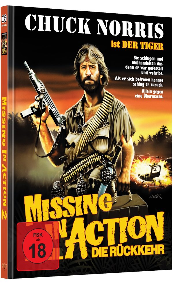 Missing in Action 2 - Die Rückkehr - Uncut Mediabook Edition (DVD+blu-ray) (A)