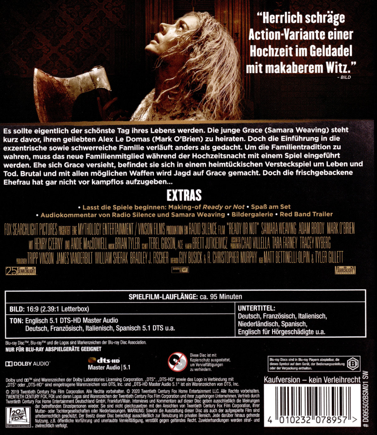 Ready or Not (blu-ray)