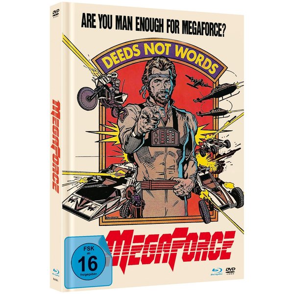 Megaforce - Uncut Mediabook Edititon (DVD+blu-ray) (C)