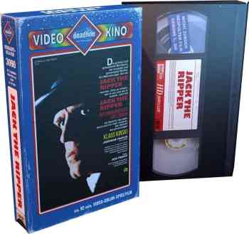 Jack the Ripper - Der Dirnenmörder von London - Uncut VHS Design Edition (blu-ray)