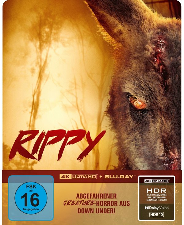 Rippy - Das Killerkänguru - Limited Steelbook Edition  (4K Ultra HD+blu-ray)