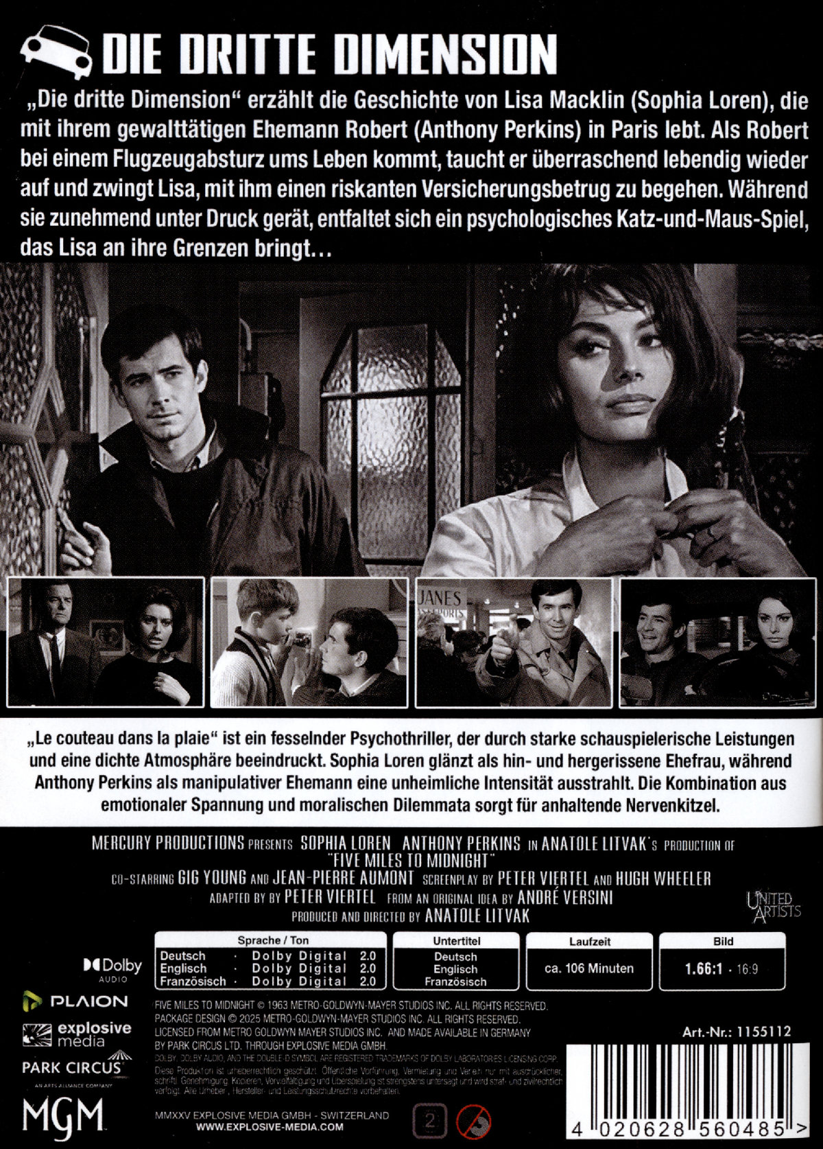 Die dritte Dimension  (DVD)