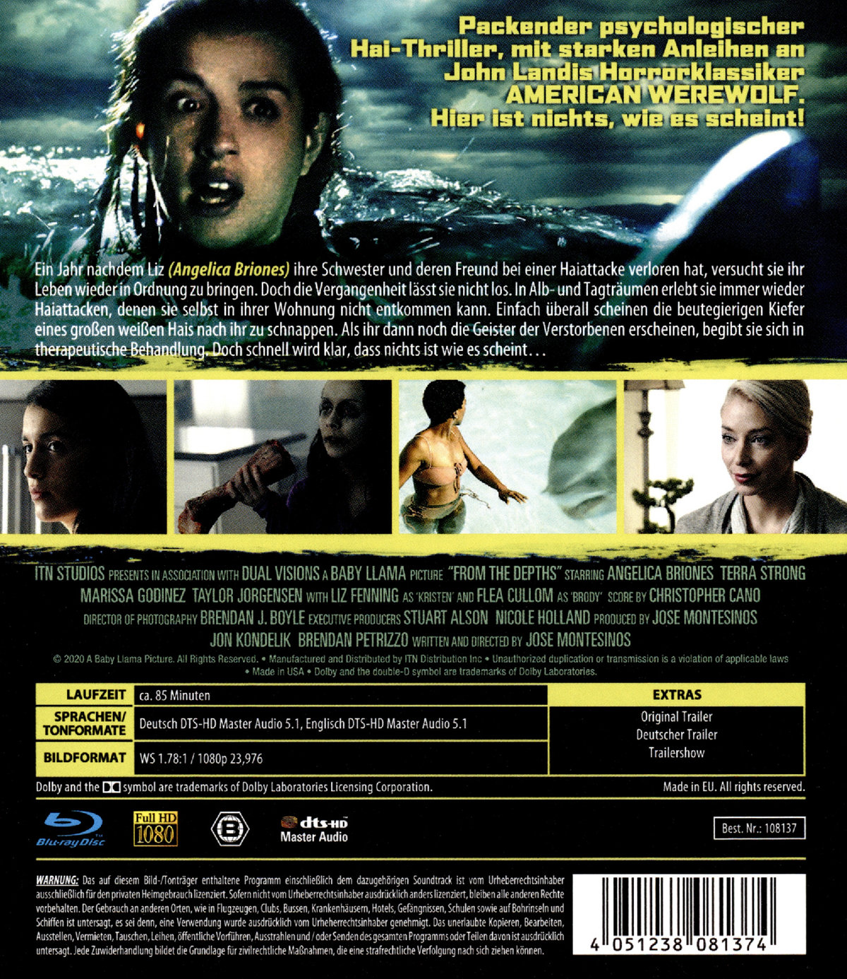 From the Depths - Dunkle Abgründe (blu-ray)